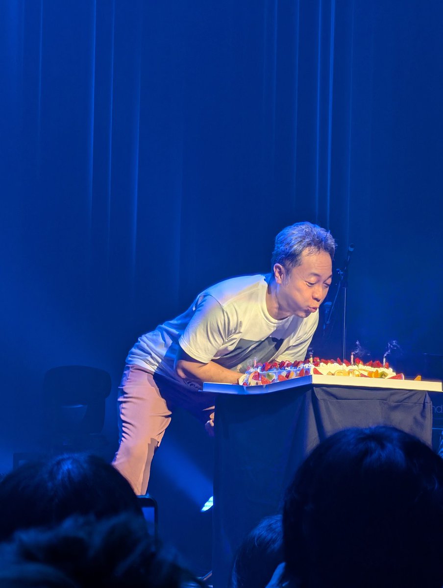 o_nton_o's tweet photo. ふぅーーーっ🎂
#音尾琢真50歳 https://t.co/jjB8vph4Pe