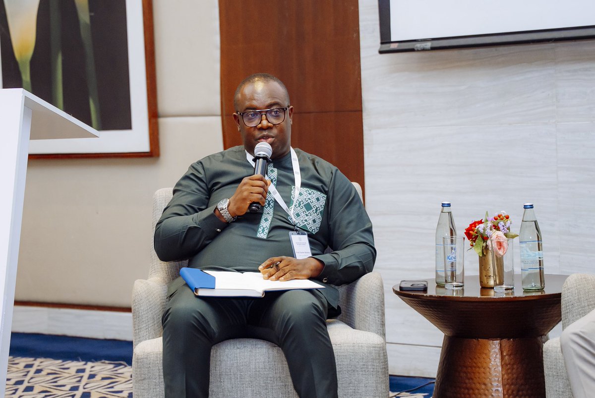 sbessien's tweet photo. Honoured to join the Enhancing Vaccine Access Roundtable hosted by TBI in Addis Ababa. I shared Ghana’s progress and the pivotal role of the National Vaccine Institute in advancing local manufacturing, supporting our GAVI transition, and driving the vision of vaccine sovereignty https://t.co/SF2DPmv0pd