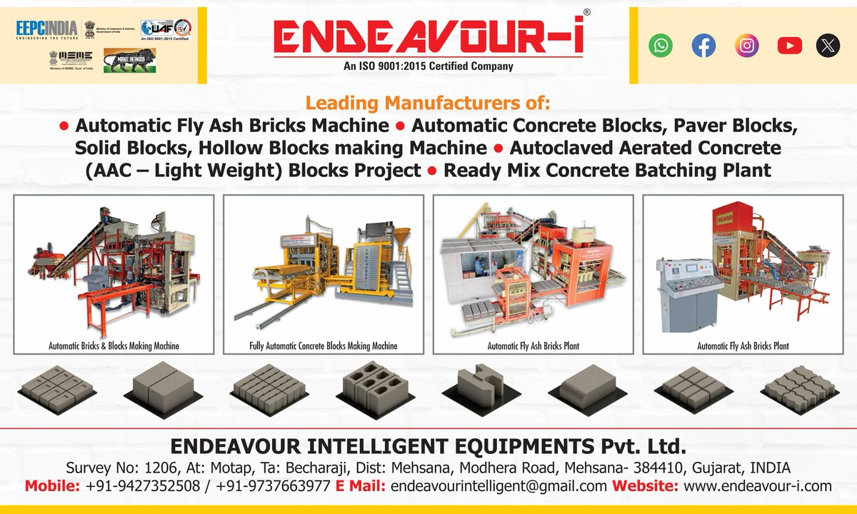 endeavour_i's tweet photo. What are fly ash bricks?

Fly ash bricks are a typ..For more info visit...https://t.co/wuEvNBX0Al https://t.co/G8u8gVQDSa