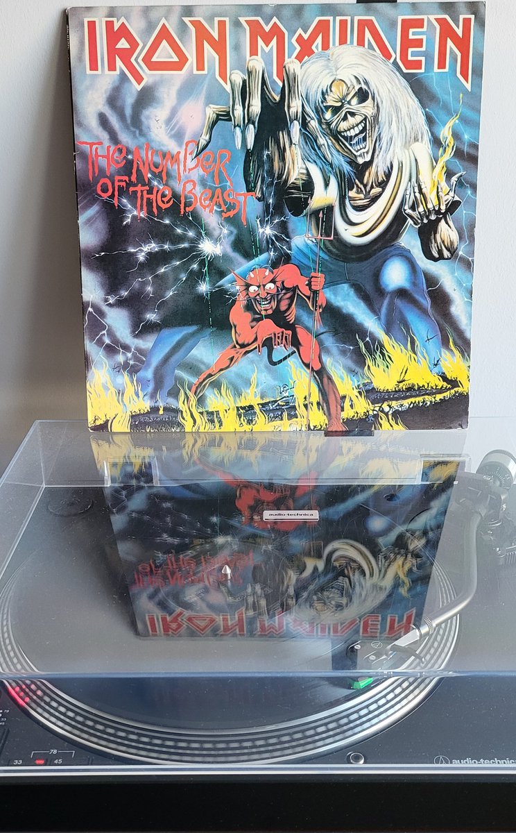 DavidGTato's tweet image. #Vinileando 

@IronMaiden THE NUMBER OF THE BEAST 
(Reedición UK de 1986)
#IronMaiden #TheNumberOfTheBeast