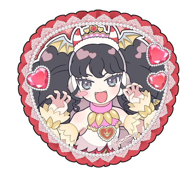 うちわ完成! ◁イメージ できたもの▷