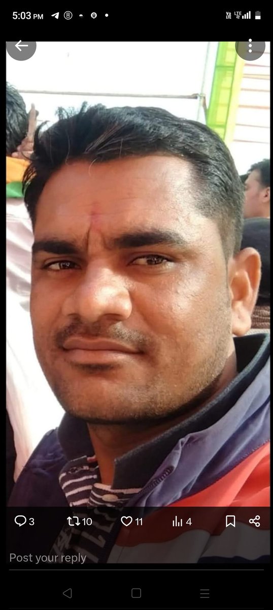 singhal_kanaram's tweet photo. दुखद समाचार
भीलवाड़ा (कोदुकोटा) से युवा मित्र दुर्गेश जी मीणा अब हमारे बीच नहीं रहे हैं। 
उनके आकस्मिक निधन का समाचार प्राप्त हुआ है भगवान उनकी आत्मा को शांति प्रदान करें और परिवार को सहन शक्ति दे। 
#राजीव_गांधी_युवा_मित्रों_को_न्याय_दो https://t.co/3dckfYEW2H