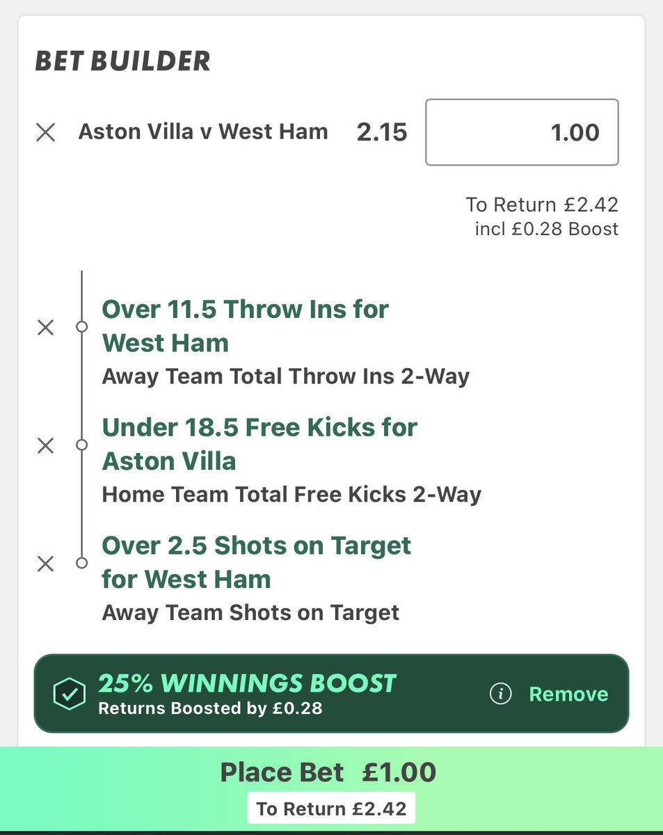 Match Day Bets tweet media