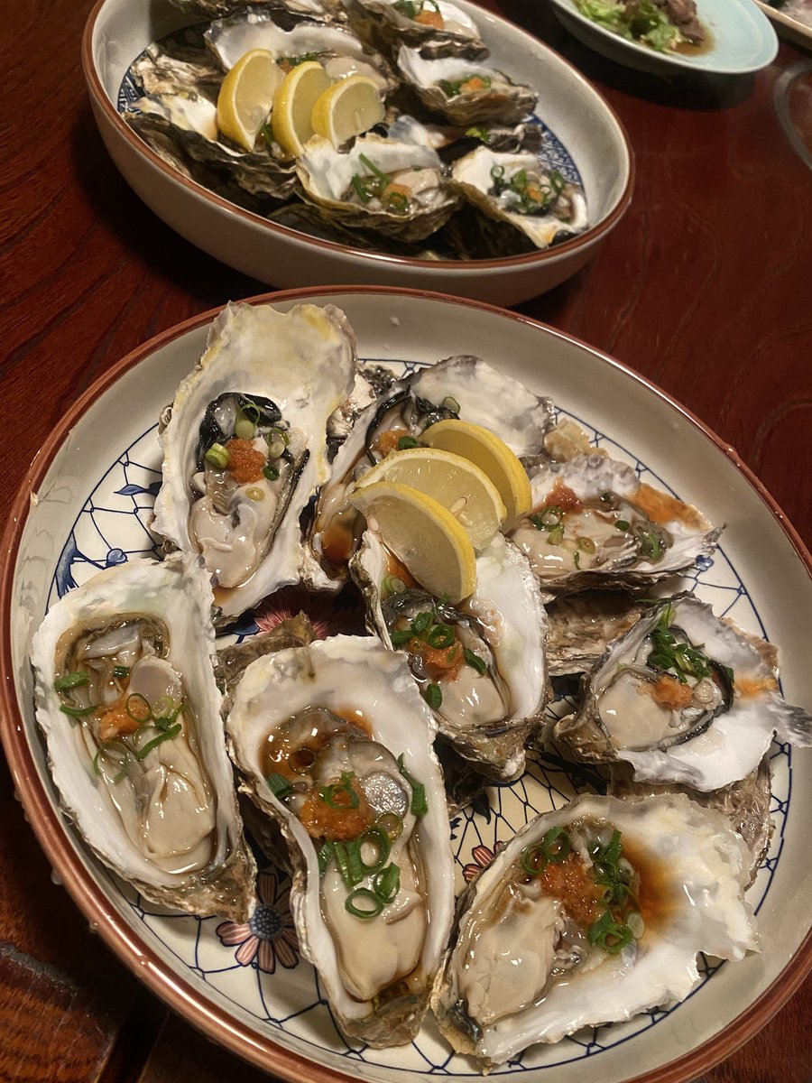 牡蠣食べたー！！笑
お腹も痛くならなかったし良かった笑