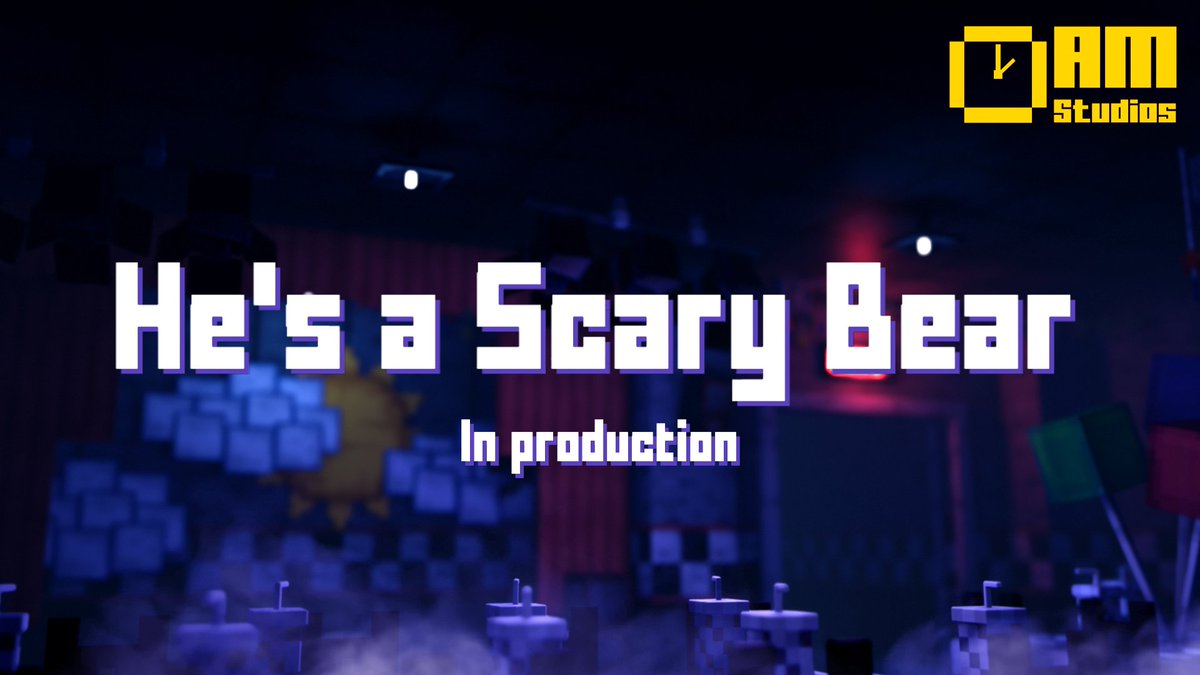 🐻Our next Minecraft Music video ''🎵He's a Scary Bear🎵'' is now in Production🌟