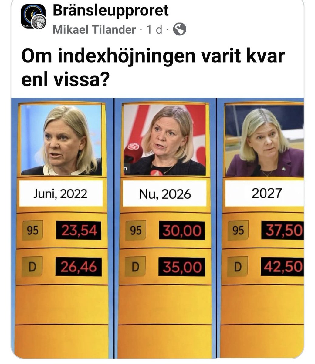 Håll käften om Jimmie priser detta är vad det skulle kostat med <a href="/socialdemokrat/">Socialdemokraterna</a> och <a href="/miljopartiet/">Miljöpartiet</a> 🔥