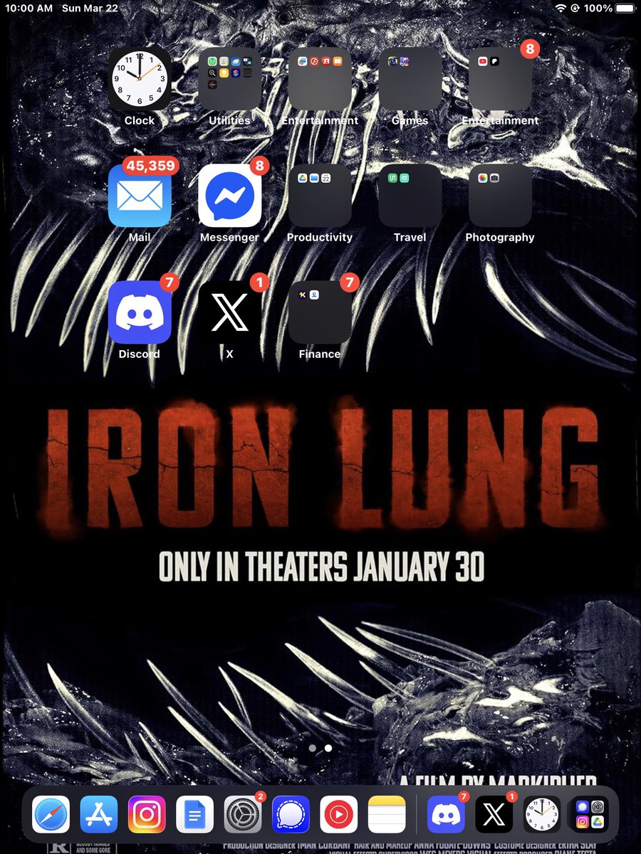 Days Without Iron Lung tweet media