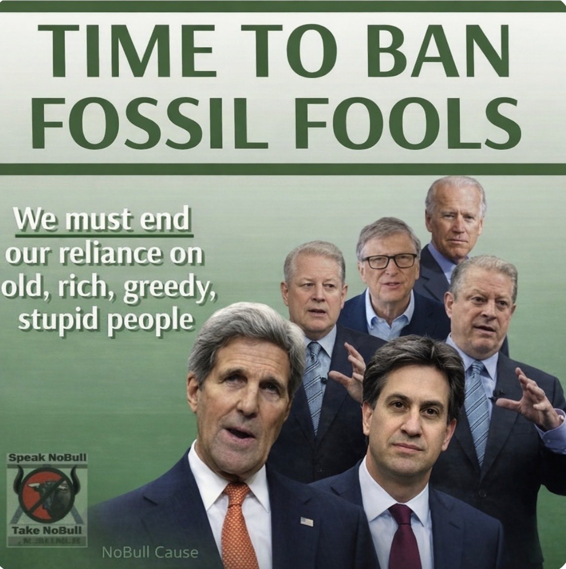 Maybe simply banning Fossil Fools is the answer? 💁🏼‍♀️⚡️