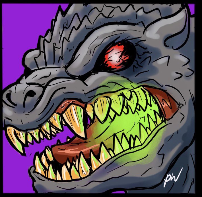 Necro Godzilla tweet media