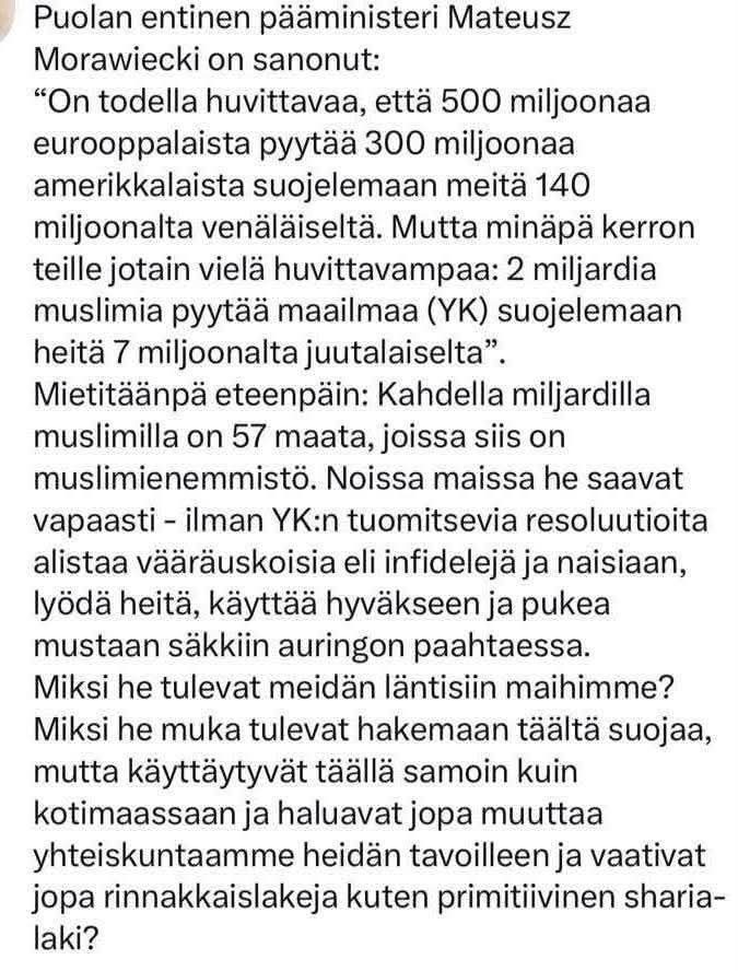 Slava Finlandia tweet media