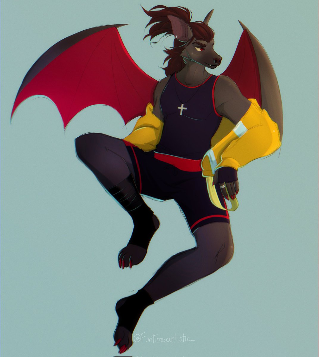 FuntimeArtistic's tweet photo. A gift for someone 🦇✨ https://t.co/C8xyXMEs4p
