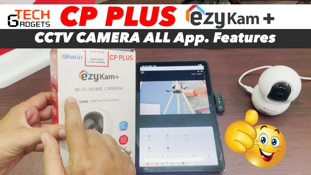 TECHGADGETS1122's tweet photo. CP PLUS CCTV | eZy Kam+ | All Apps Features | इसके Features कैसे काम करत... https://t.co/jMPwFZoz2Y via @YouTube https://t.co/cGUWMKSAc3