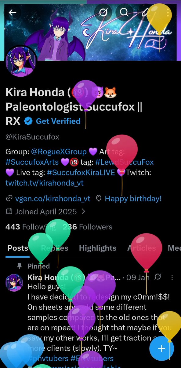 Kira Honda (🔞) 😈🦊Paleontologist Succufox || RX tweet media