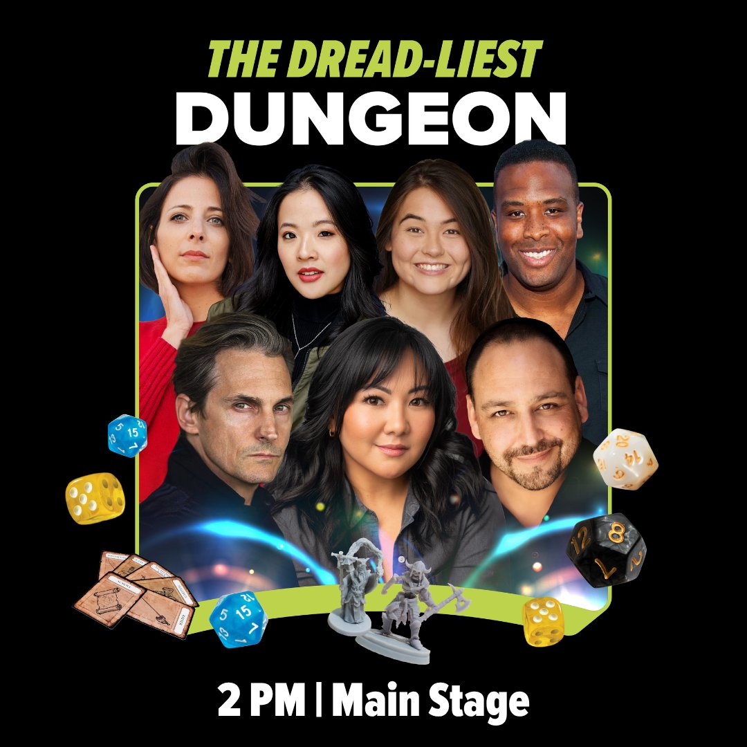 FANEXPOCANADA's tweet image. Get ready to roll your dice and join a quest at #TorontoComicon 🎲 Explore thrilling D&amp;amp;D campaigns happening all day in the Tabletop Gaming Room 202AB, where heroes are made and legends are born. 

#TabletopGaming #DND #Toronto