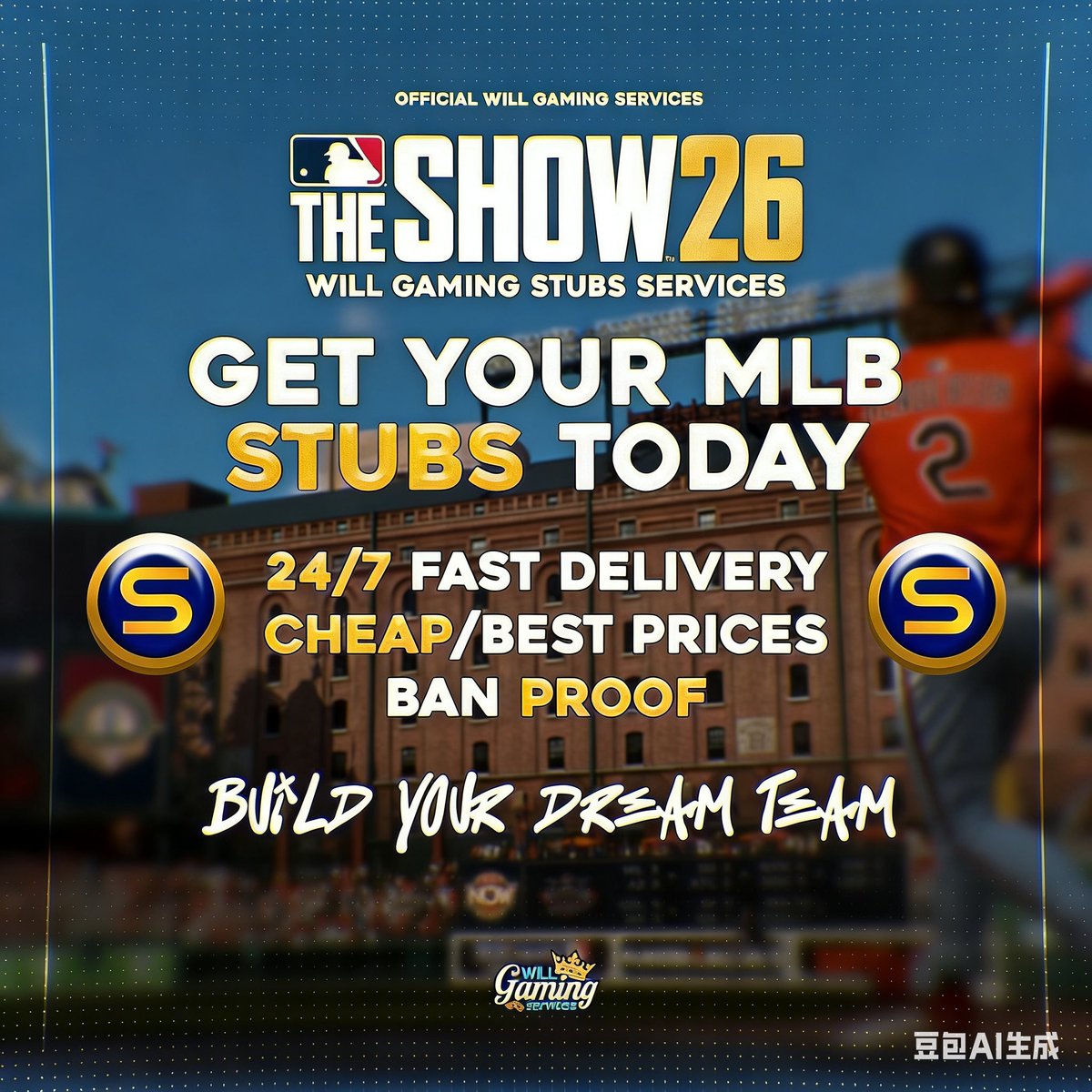 Will-The Show26 Stubs & BR 10-0 | Madden|CFB Coins tweet media