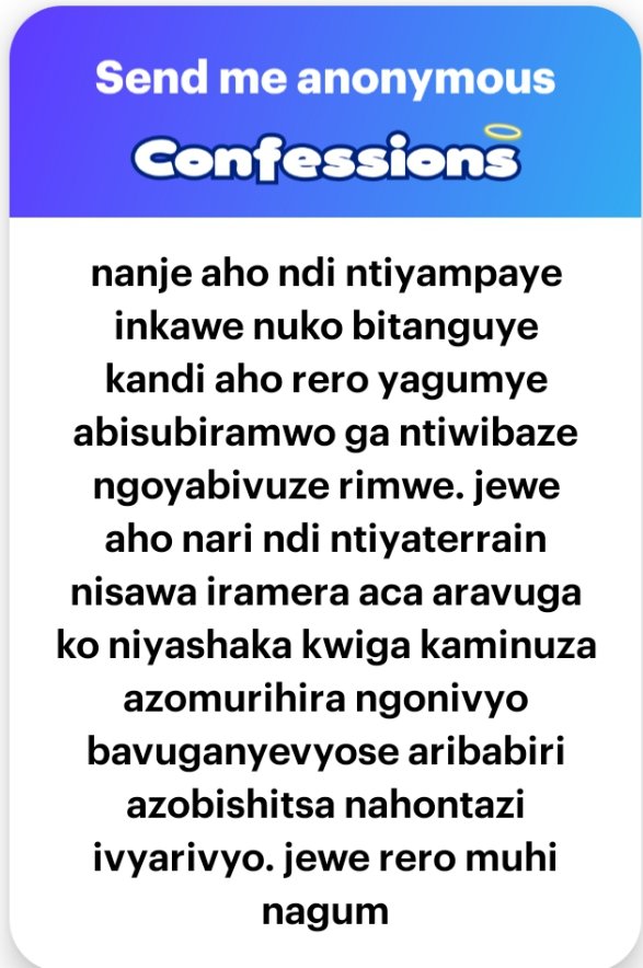 umuhirwa 2 😎🤞🏽 tweet media