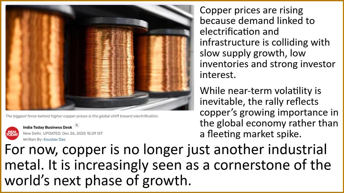 SmrsTo's tweet photo. @ECIU_UK The Copper-Crunch is underway
Copper-guzzling wind &amp; solar will die
Gen III+ NPPs and NEH can eliminate the 'evils' of burning fossil fuels in all sectors of energy use?
Renewables + solving intermittency = Rube Goldberg
Gen III+ NPPs + NEH = Occam's Razor
https://t.co/lad25AUDuZ https://t.co/OcgCipxCZf