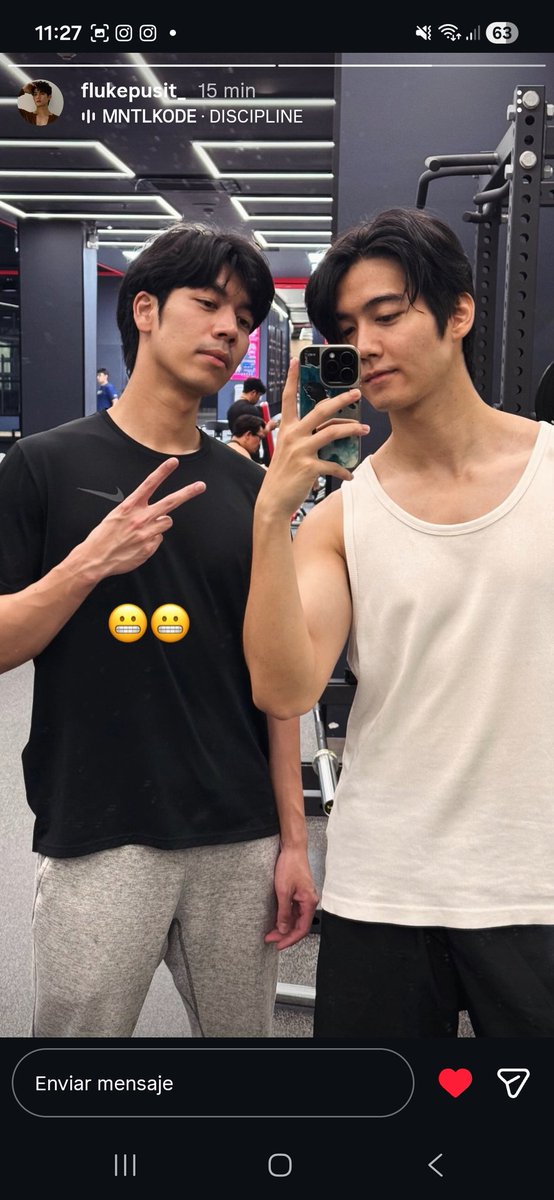 SebasInterian's tweet photo. You two @capitalfluke and @paamset are awesome 🌟. I love my favorite duo 😄❤️. You're doing great at the gym 💪🏼🔥💯.
Igs: paamset
Igs: flukepusit_
#flukepusit
#paamset https://t.co/hJ2oCvFSiW
