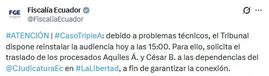 Ecuador En Directo tweet media