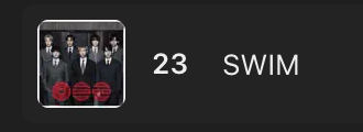 "SWIM" has reached a new peak of #23 (+4) on Apple Music US and is now <a href="/BTS_twt/">방탄소년단</a>'s highest peak, surpassing "Dynamite"! (#27)