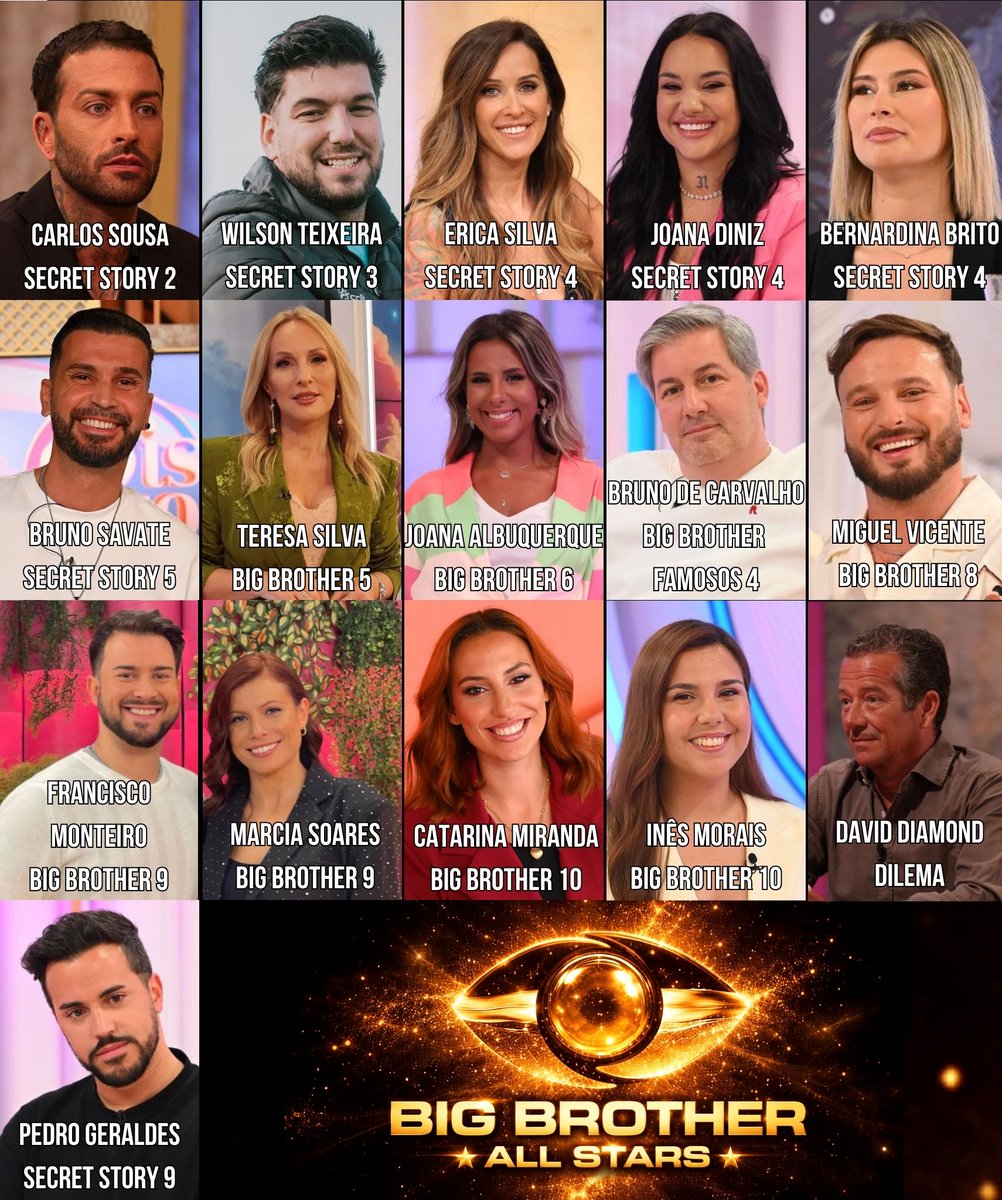 salvsbbt's tweet photo. Dream Casting Desafio Final, BB Verão e All Stars!
Não são os meus favoritos, mas quem realisticamente poderia aceitar um convite da TVI! #sstvi #bbtvi https://t.co/dGtJALaZ36