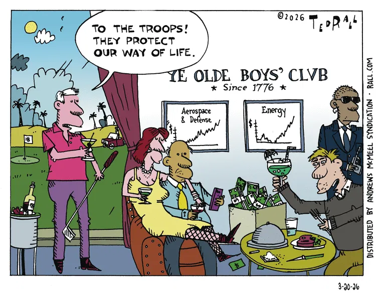 Ted Rall, America's BS Detector tweet media