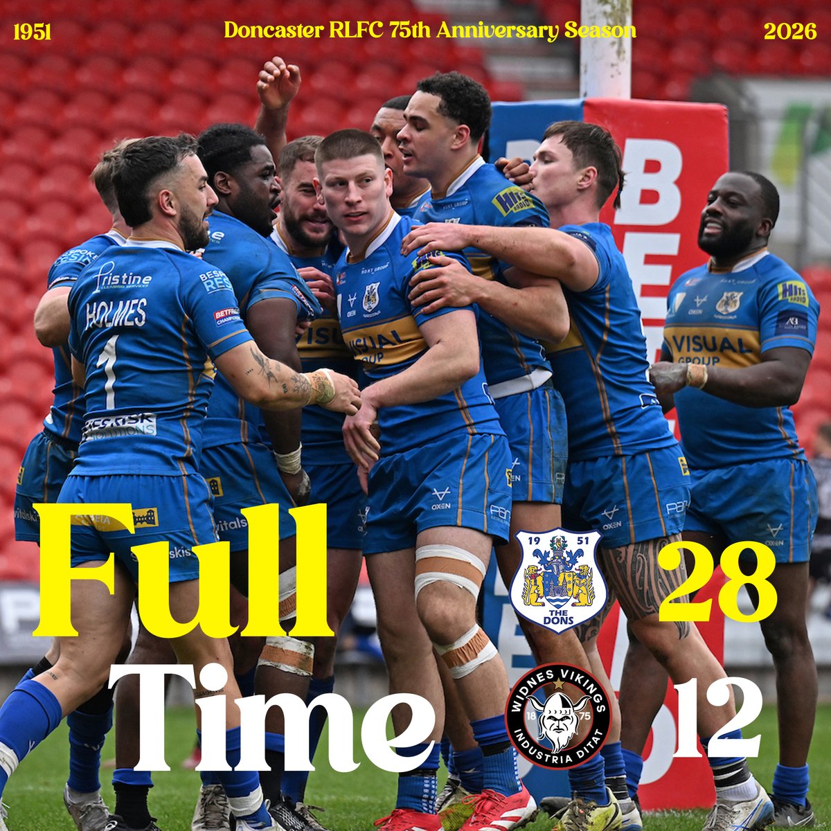 Doncaster RLFC tweet media
