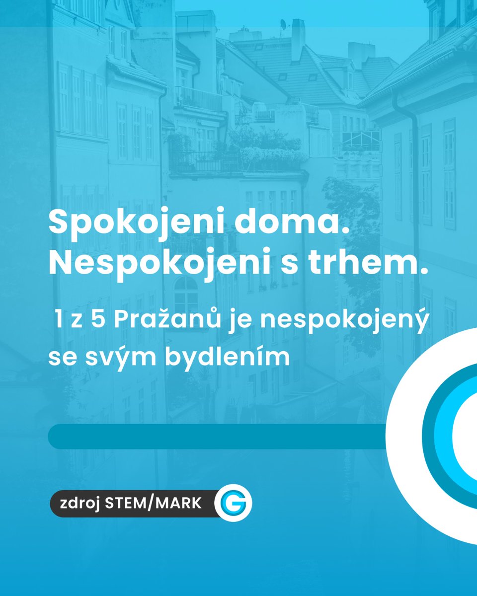 Spokojení doma. Nespokojení s trhem🏠➡️🏙️

Pražané hodnotí vlastní bydlení dobře,
ale situaci v Praze výrazně hůř.

❗ Problém:
 💸ceny bytů
 💸nájmy

Bydlení funguje. Trh ne.

Celý výzkum 📊  strategeo.cz/vyzkum-prazane…