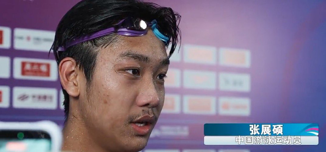 NelsonCarterJr's tweet image. 🏊‍♂️ Zhang Zhanshuo 🇨🇳 (18 ans) clôture sa magnifique semaine en s’imposant sur 800m nage libre à l’Open de Chine en 7:44.45 devant Lukas Märtens 🇩🇪 7:46.97 

🤯 Le nageur impressionne avec son negative split, dernier 100m en 53.45 et dernier 50m en 24.95 !
#Natation