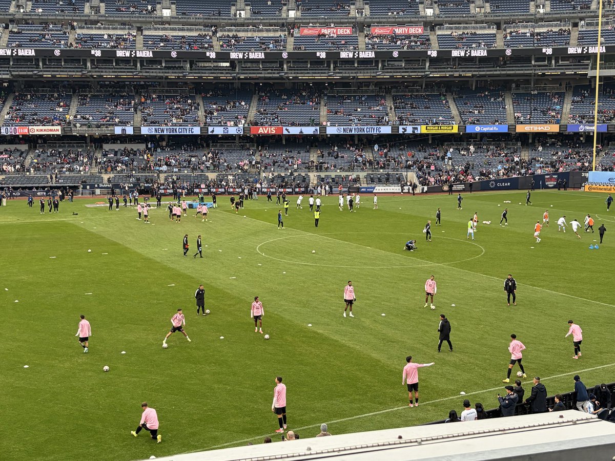 The circus is in town. 

#NYCFC
#MLS