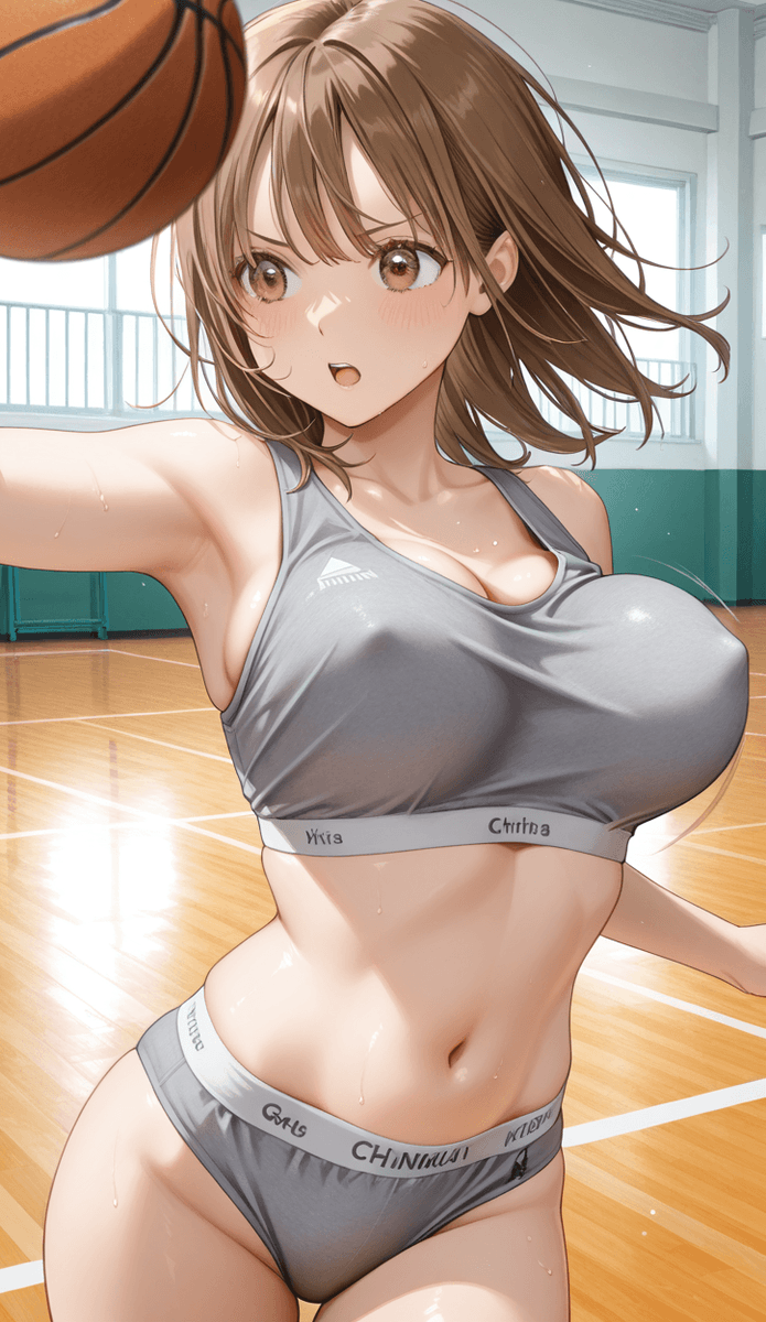 The sight of someone playing basketball is beautiful.

鹿野千夏 / Kano Chinatsu
#アオのハコ #AIイラスト