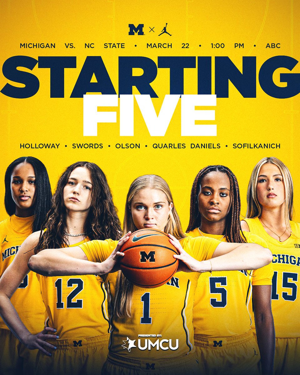 Michigan Women’s Basketball tweet media