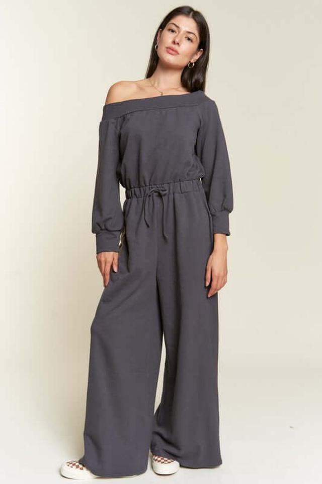 amomentofnow's tweet image. Effortless elegance meets modern comfort! The One Shoulder Terry Jumpsuit by Jade By Jane upgrades your wardrobe. Asymmetrical neckline, soft terry fabric. Try it now! amomentofnow.com/products/one-s… #OneShoulder #TerryJumpsuit #EffortlessElegance