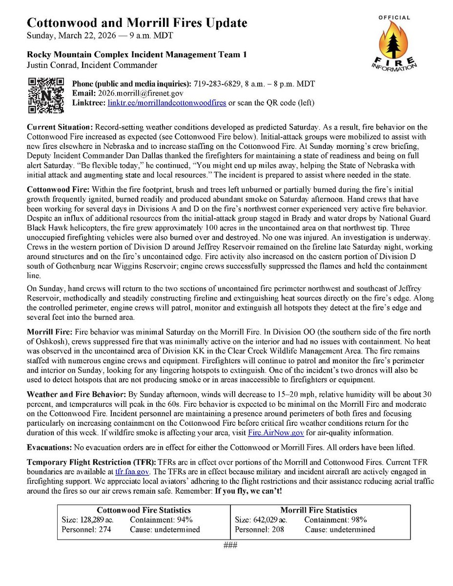 Nebraska Emergency Management Agency tweet media