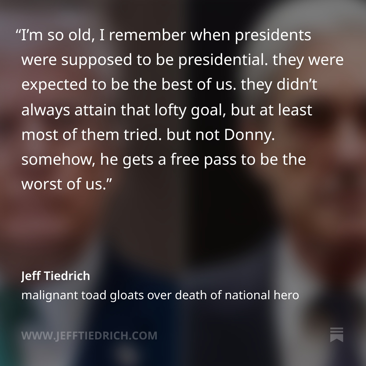 Jeff Tiedrich tweet media