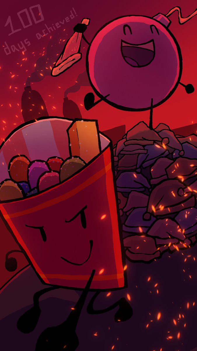 bombfries when I feel like it 💣🍟 tweet media