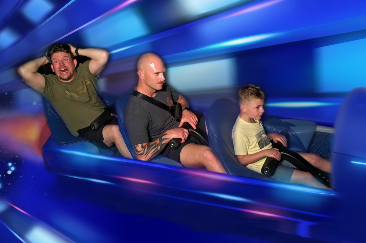 Brer_Brian's tweet photo. Space mountain! Love this ride, first time riding it in a few years. https://t.co/VCZ20iP4Fk