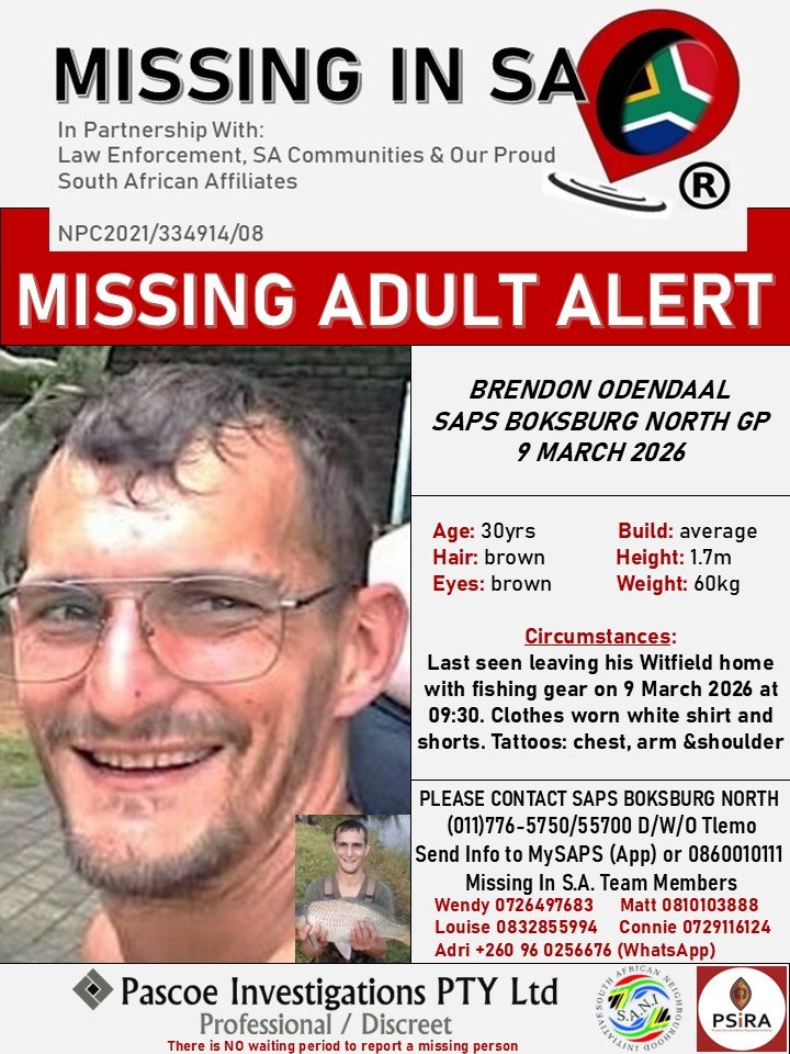 Missing Persons Southern Africa tweet media