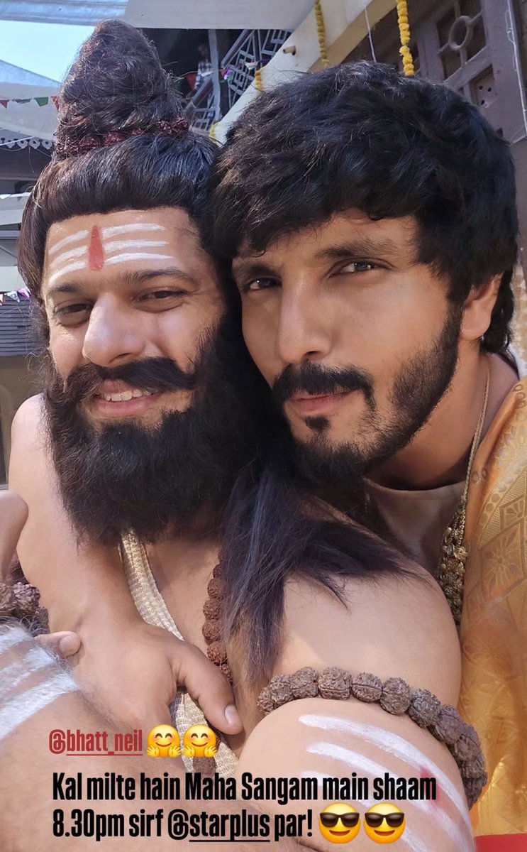 Deshmukh &amp; Deshmukh are definitely going to make this Mahasangam episode super entertaining!!

Bring it on! 💥

Two talented performers in one frame🫶🏻

#KanwarDhillon #Neilbhatt #UdneKiAasha