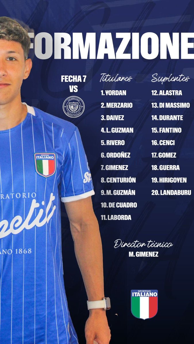 Club Sportivo Italiano tweet media