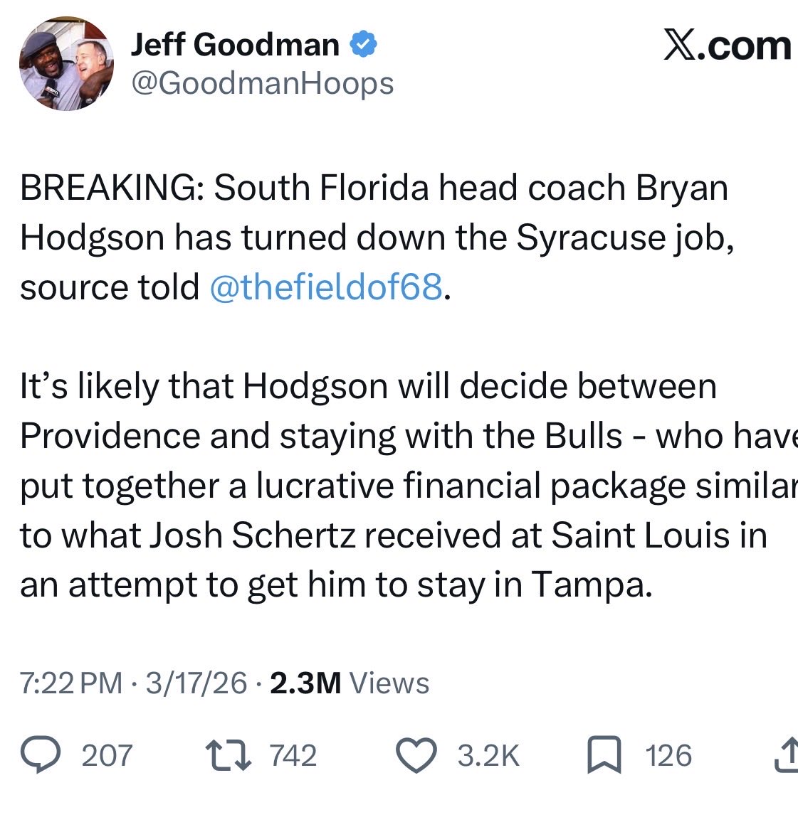 Josh Reed tweet media