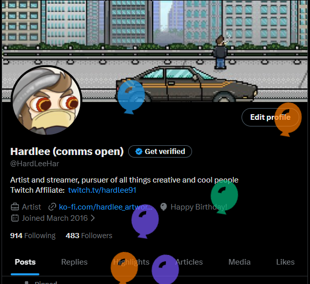 Hardlee (comms open) tweet media