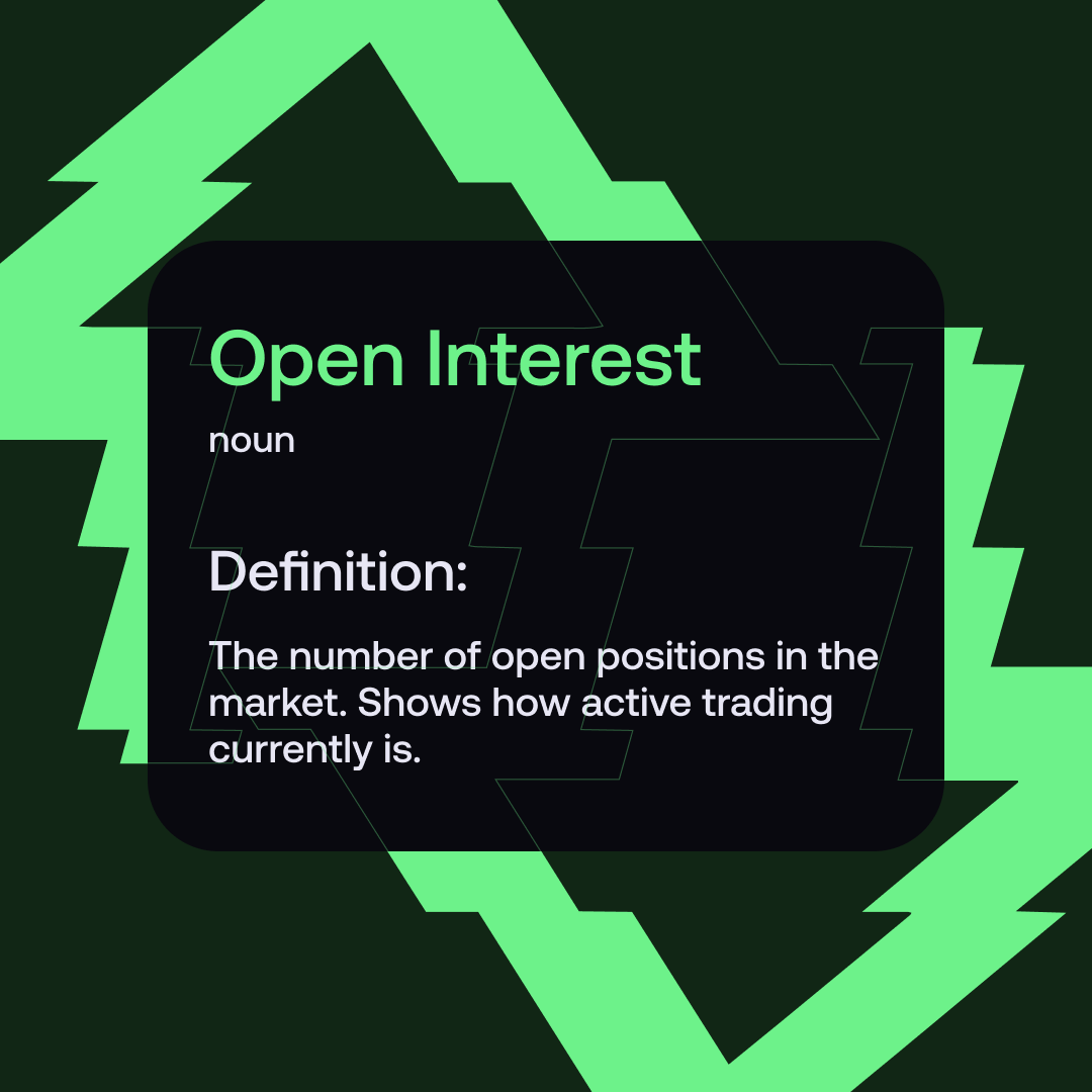 Eterna_Hybrid's tweet photo. Open interest shows how many positions are currently open in the market.

It reflects how active the market is.

When open interest increases, new positions are being added.
When it decreases, positions are being closed.

Eterna - Trust the Signal. https://t.co/CQhnq3LTes