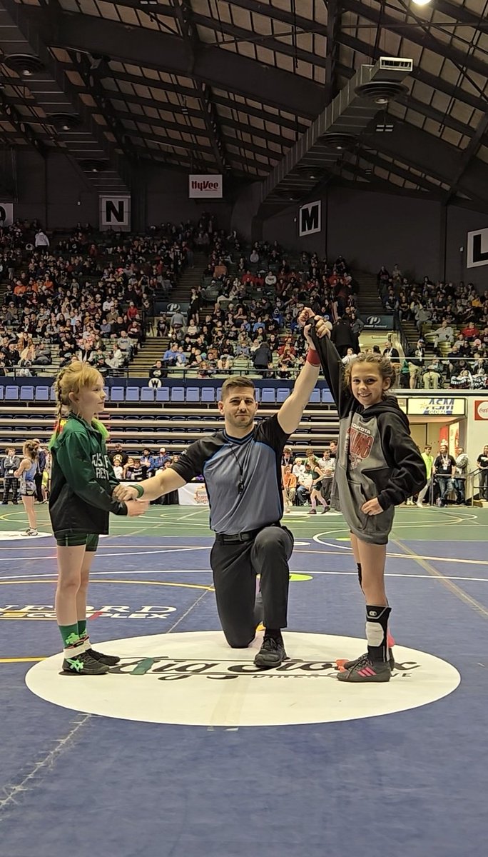 My girl is a 3-Time State Wrestling Placer!