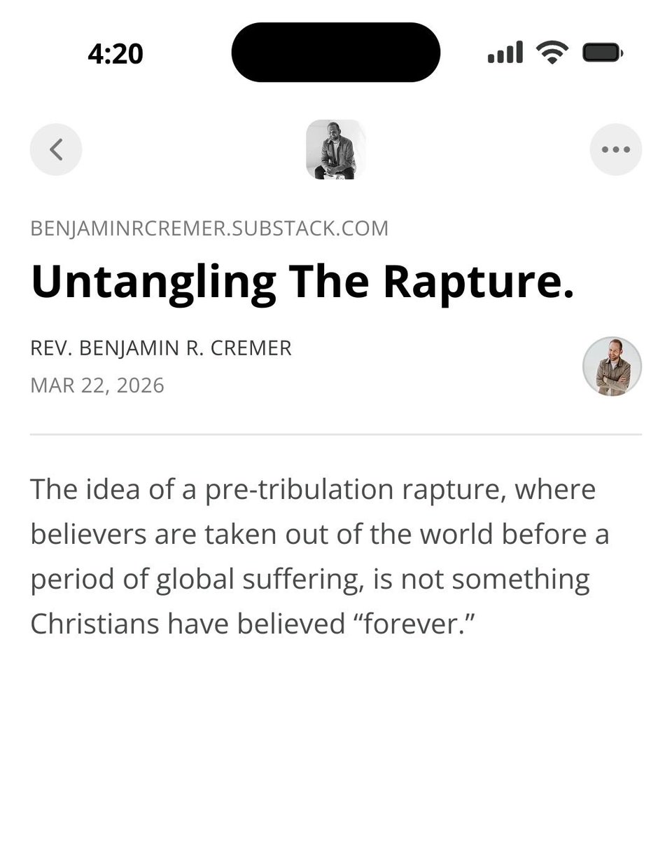 Rev. Benjamin Cremer tweet media