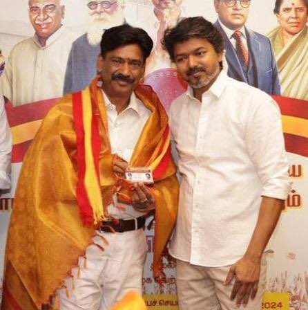 தமிழக வெற்றிக் கழகத்தின் முதல் வேட்பாளர்..

*V.Saminathan

தொகுதி – லாஸ்பேட்டை

Puducherry-ல அனுபவம் இருக்கும் senior politician
BJP-ல முக்கிய பொறுப்பில் இருந்தவர்
MLA-ஆகவும் (nominated) பணியாற்றிய அனுபவம் இருக்கிறது

லாஸ்பேட்டை இந்த area-ல political activity strong
மக்கள்