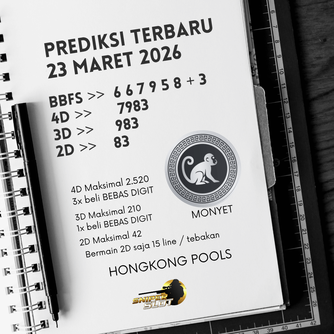 sniper_slot's tweet photo. Prediksi Terbaru Hongkong Pools 23 Maret 2026 https://t.co/71YQT90koa 
#prediksi #hongkong #hk #angkajitu #sniperslot #sniperslotgacor #prediksisniperslot #alternatifsniperslot #bocoransniperslot #sniperslotlogin #sniperslotdaftar #slotgacor #depo20k #bonusnewmember https://t.co/01D6Lp1JJ8