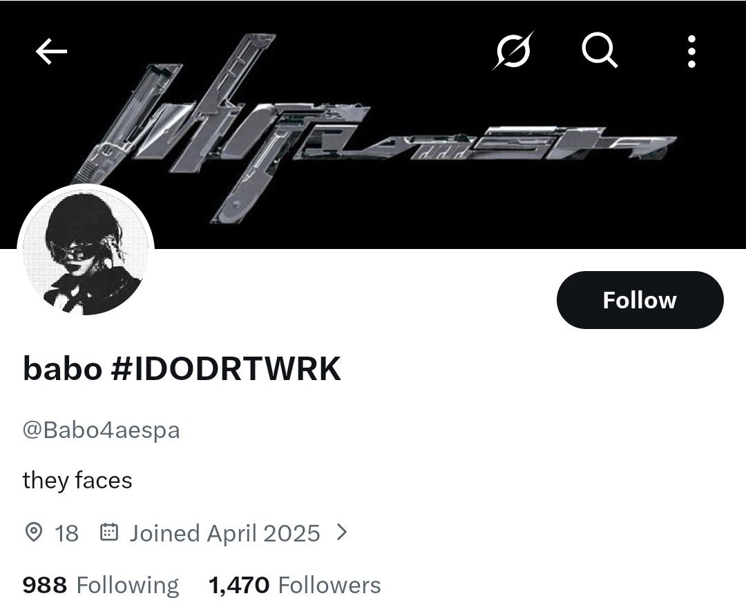 Babo #IDODRTWRK tweet media