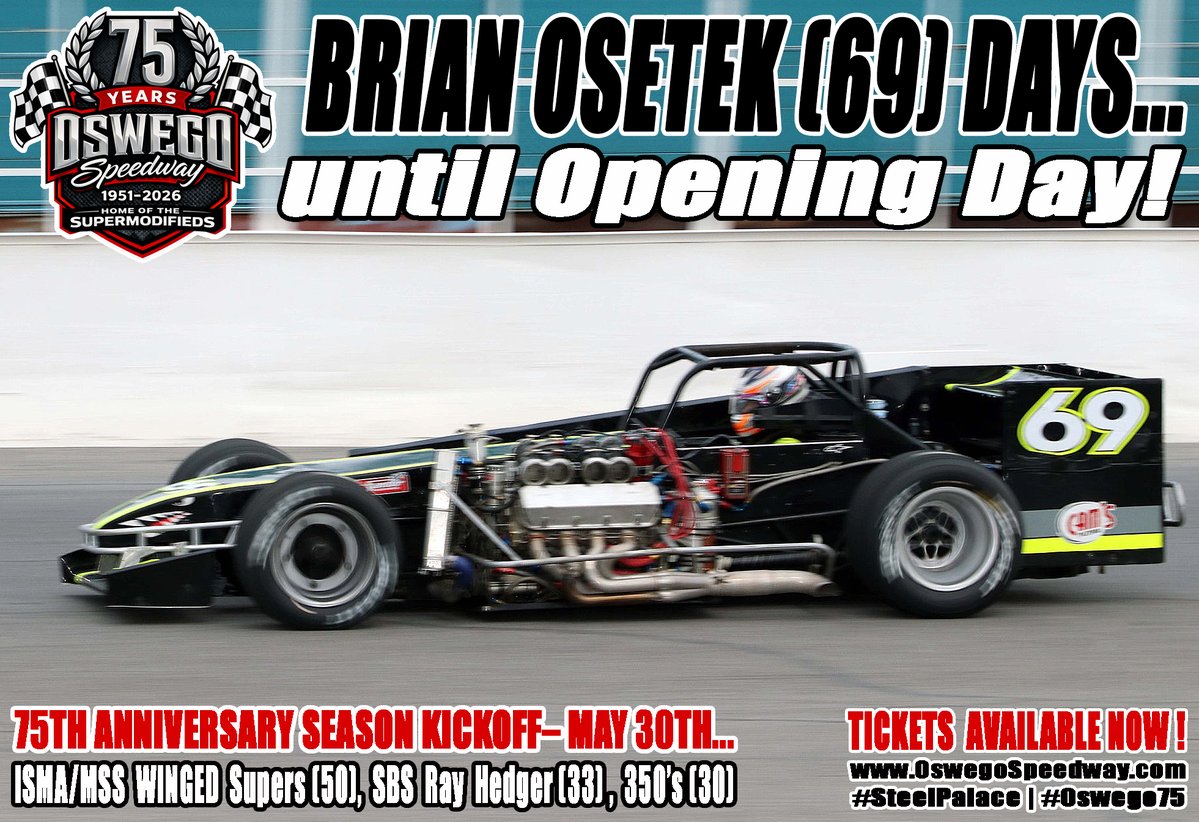 Oswego Speedway tweet media