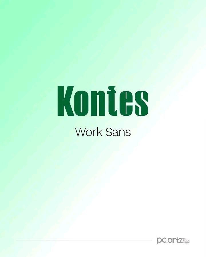 SBanagus's tweet image. Some fonts you may need for your next design project.

Follow, Like and repost for more contents 

#graphics #branding
#brandidentity #brandvisual